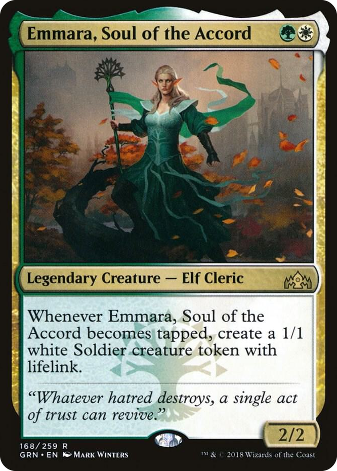 0168 Emmara, Soul of the Accord R Guilds of Ravnica