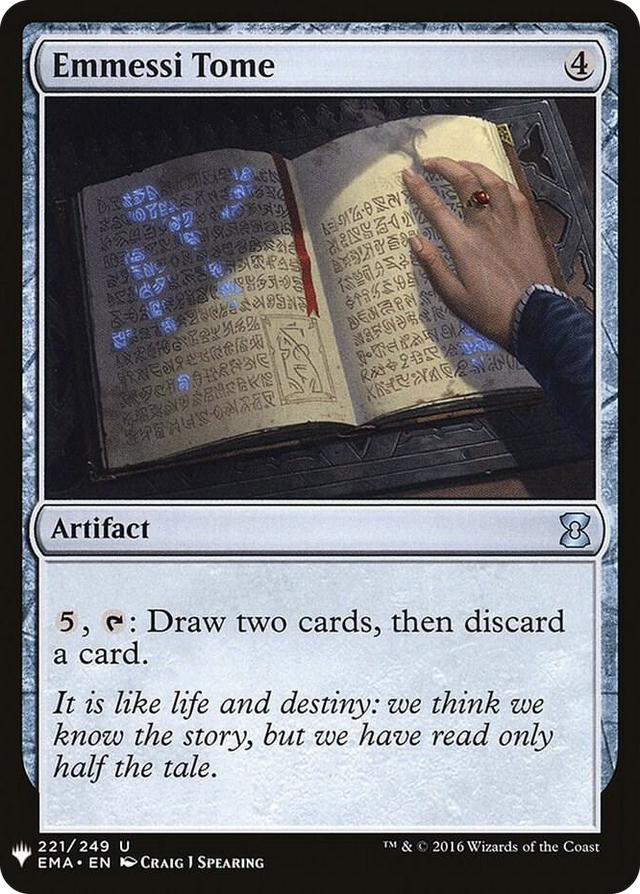 0221 Emmessi Tome U The List Reprints