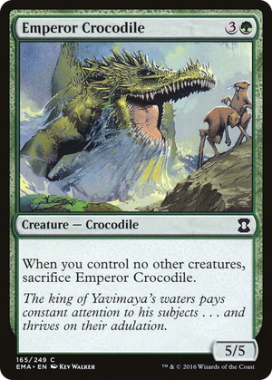 0165 Emperor Crocodile C Eternal Masters