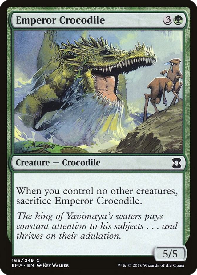 0165 Emperor Crocodile C Eternal Masters