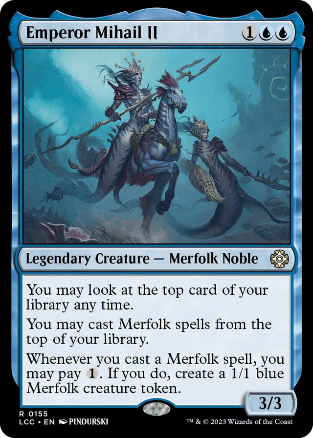 0155 Emperor Mihail II R Commander: The Lost Caverns of Ixalan
