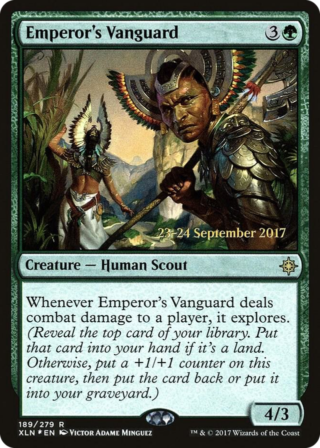 0189 Emperor's Vanguard R Prerelease Cards