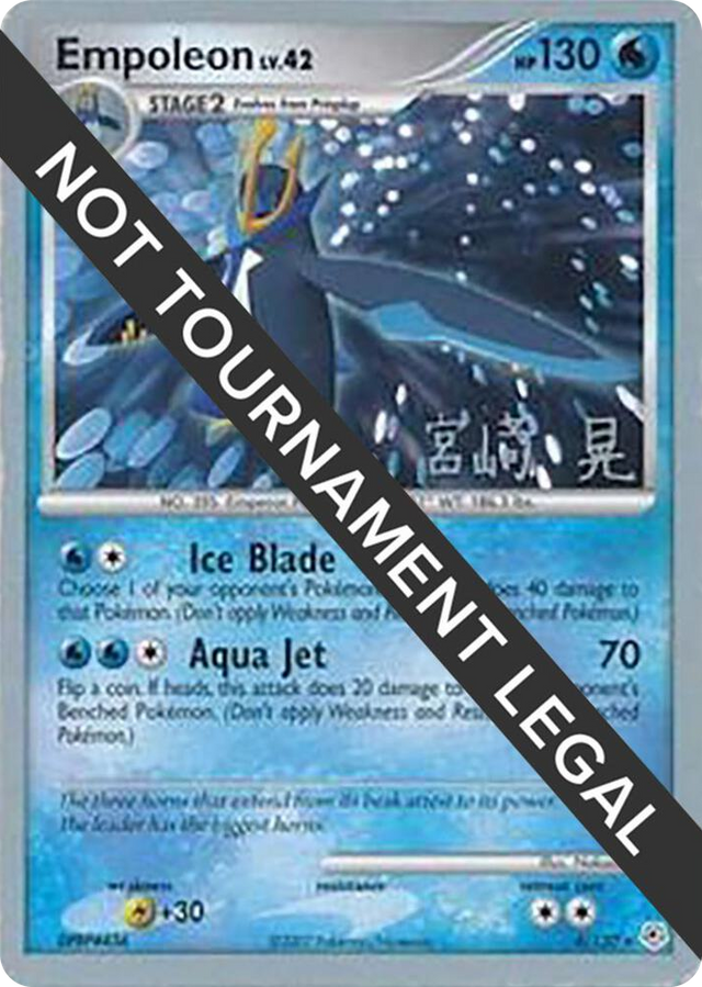 0004 Empoleon - 2007 (Akira Miyazaki) Rare World Championship Decks