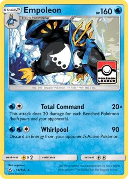 0034 Empoleon - 34/156 (Pokemon League) Promo League & Championship Cards