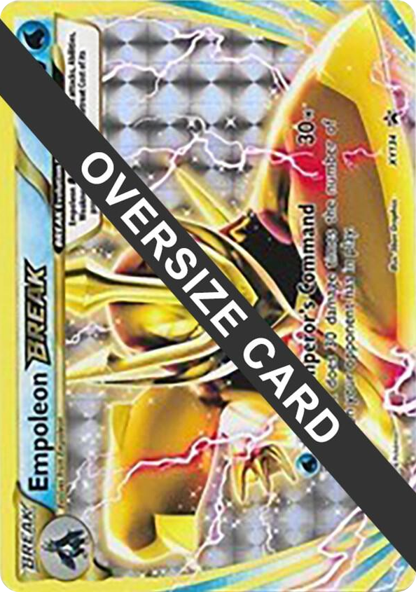 XY134 Empoleon BREAK - XY134 (XY Black Star Promos) Promo Jumbo Cards