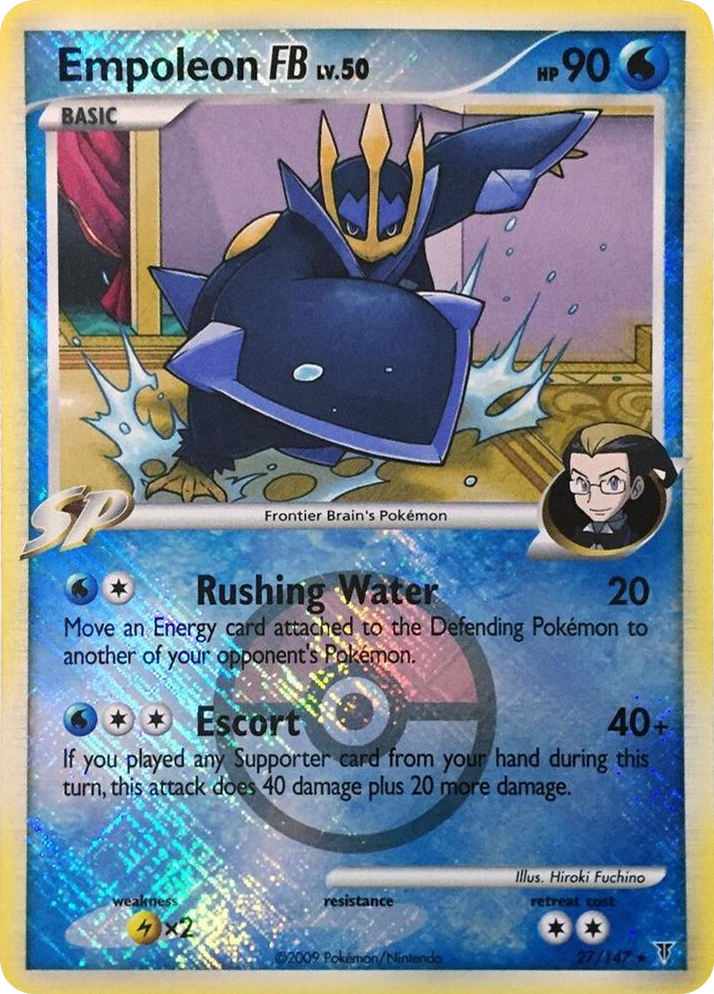 0027 Empoleon FB - 27/147 (League Promo) Promo League & Championship Cards