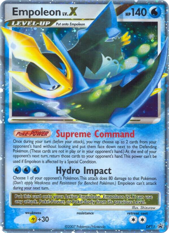 DP011 Empoleon LV.X - DP11 Promo Diamond and Pearl Promos