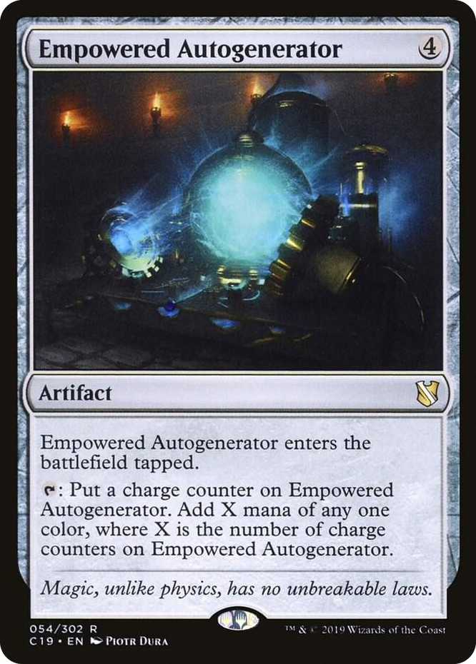 0054 Empowered Autogenerator R Commander 2019