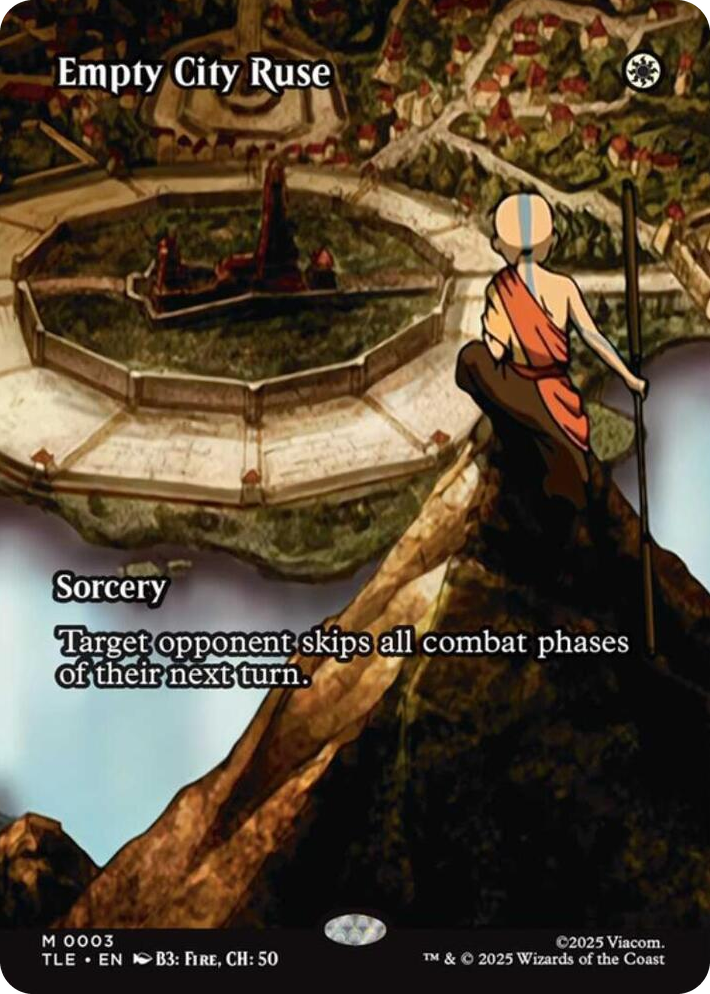0003 Empty City Ruse (Borderless) M The Last Airbender: Eternal-Legal
