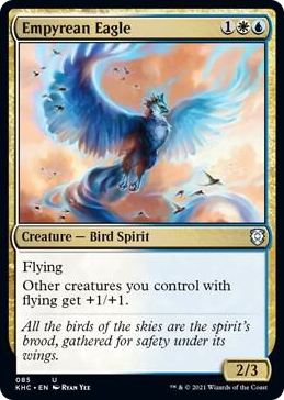 0085 Empyrean Eagle U Commander: Kaldheim