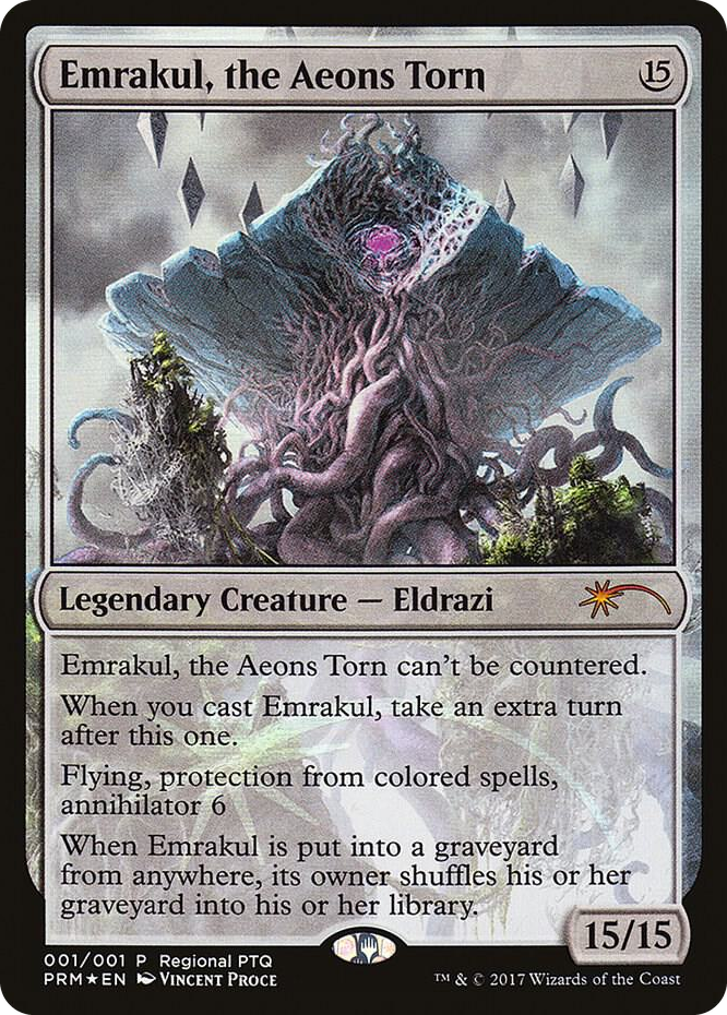Emrakul, the Aeons Torn #1 P - Pro Tour Promos Pokemon card