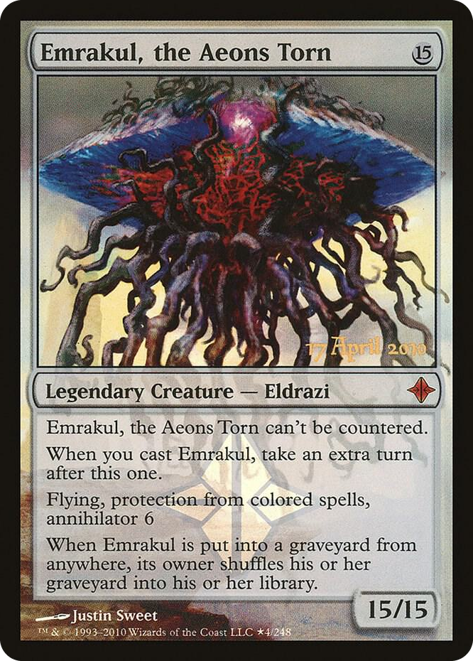 0004 Emrakul, the Aeons Torn P Prerelease Cards