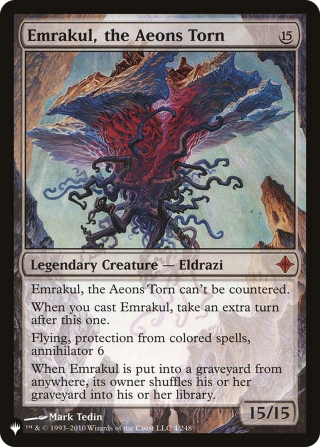 0004 Emrakul, the Aeons Torn M The List Reprints