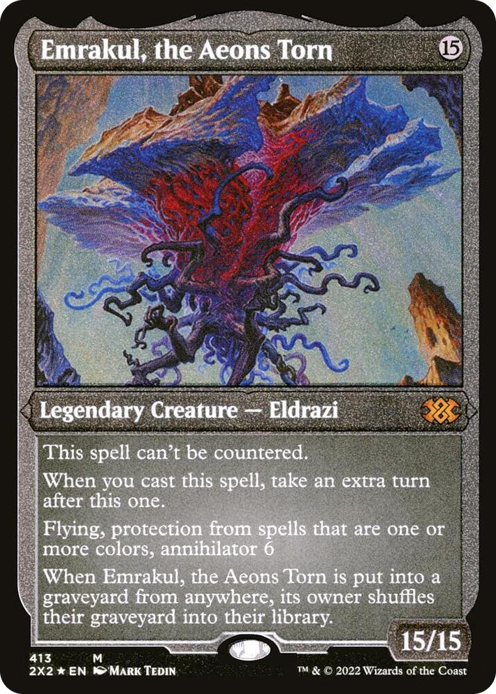 0413 Emrakul, the Aeons Torn (Foil Etched) M Double Masters 2022