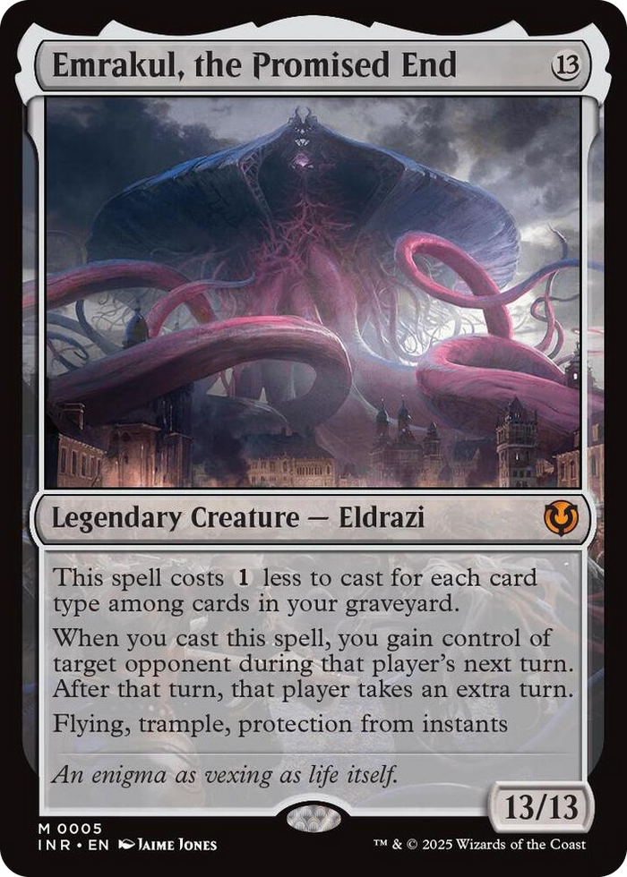 Emrakul, the Promised End #5 M - Innistrad Remastered Pokemon card
