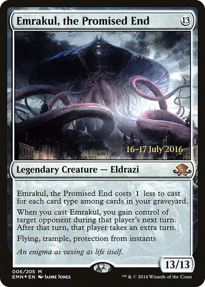 Emrakul, the Promised End #6 M - Prerelease Cards Pokemon card