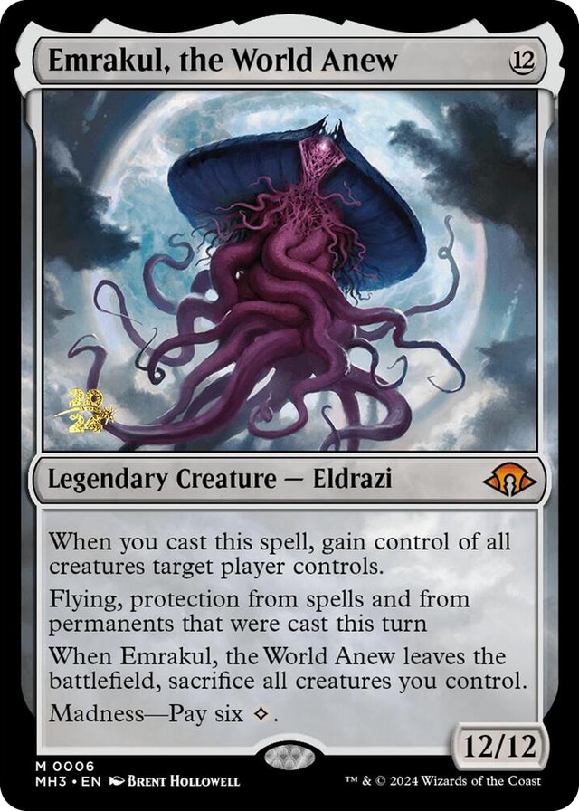 0006 Emrakul, the World Anew M Prerelease Cards