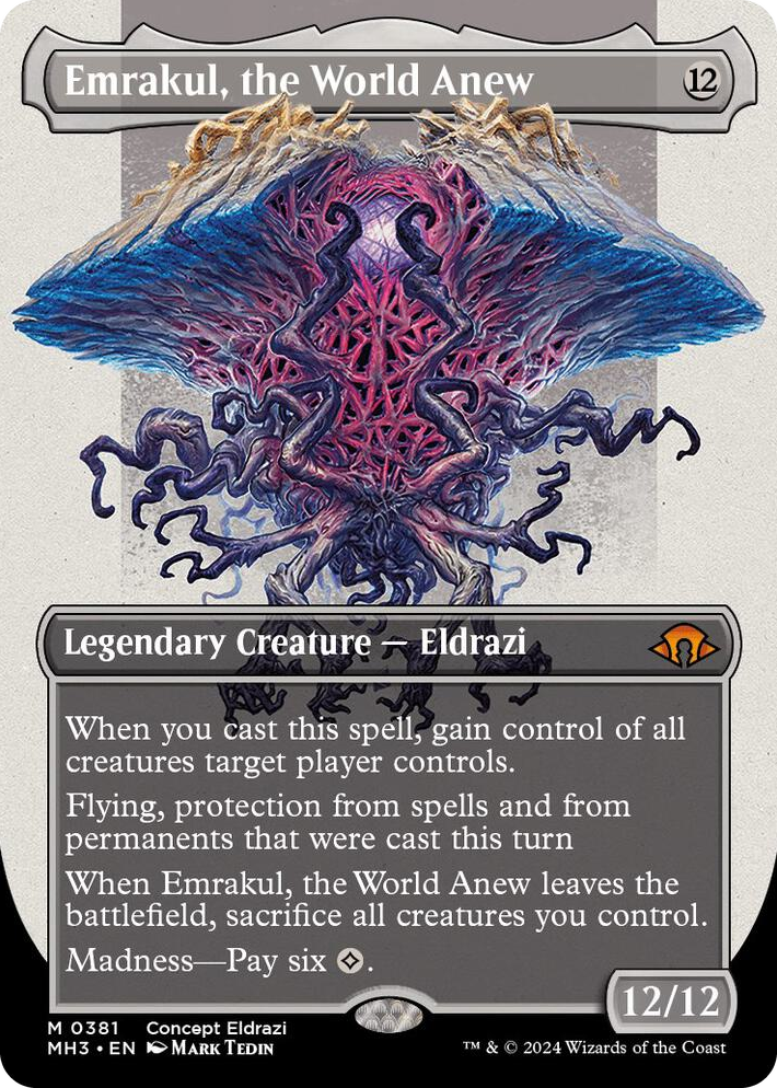 0381 Emrakul, the World Anew (Borderless) M Modern Horizons 3