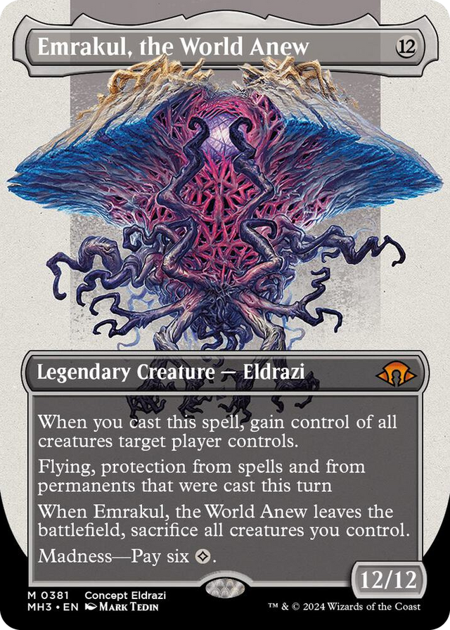0381 Emrakul, the World Anew (Borderless) M Modern Horizons 3