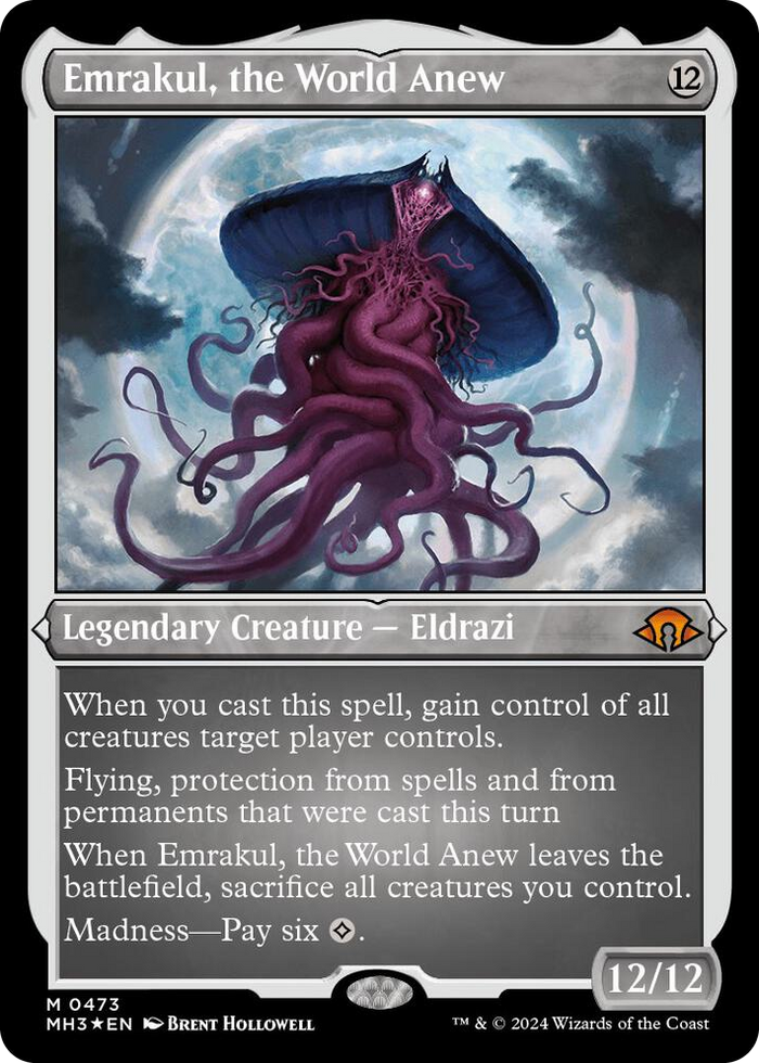 Emrakul, the World Anew (Foil Etched) #473 M - Modern Horizons 3 Pokemon card