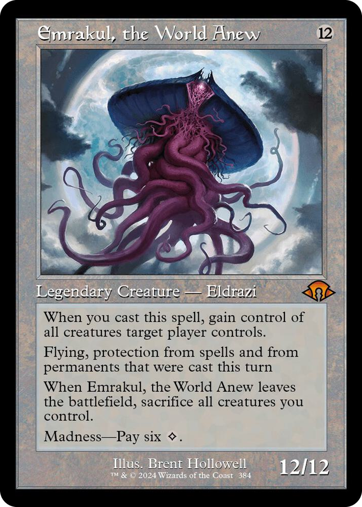 0384 Emrakul, the World Anew (Retro Frame) M Modern Horizons 3
