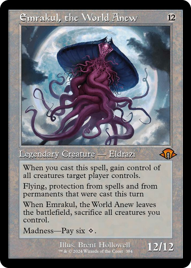 0384 Emrakul, the World Anew (Retro Frame) M Modern Horizons 3