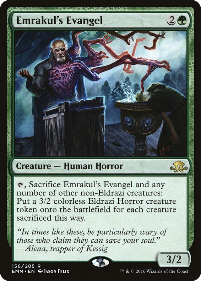 0156 Emrakul's Evangel R Eldritch Moon