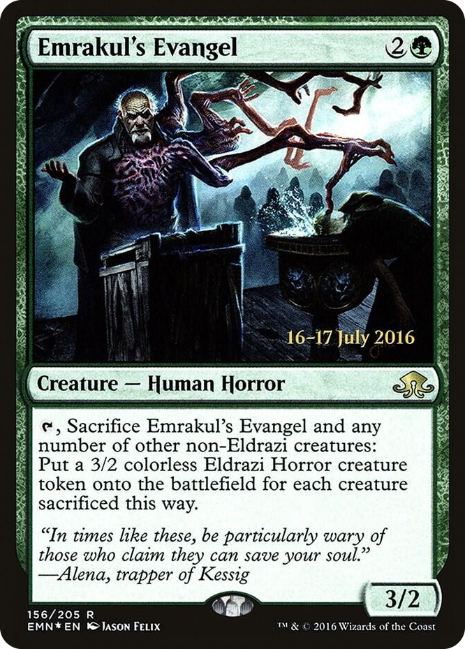 Emrakul's Evangel #156 R - Prerelease Cards Pokemon card