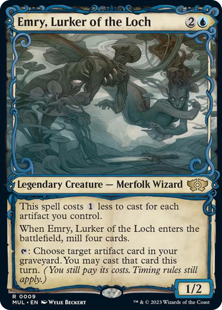 0009 Emry, Lurker of the Loch R March of the Machine: Multiverse Legends