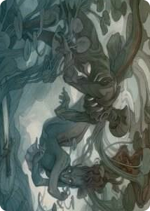Emry, Lurker of the Loch Art Card #69 S - Art Series: March of the Machine Pokemon card