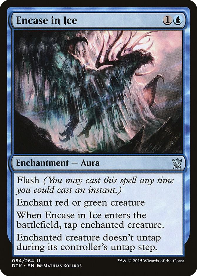 0054 Encase in Ice U Dragons of Tarkir