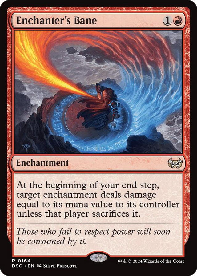 0164 Enchanter's Bane R Commander: Duskmourn: House of Horror