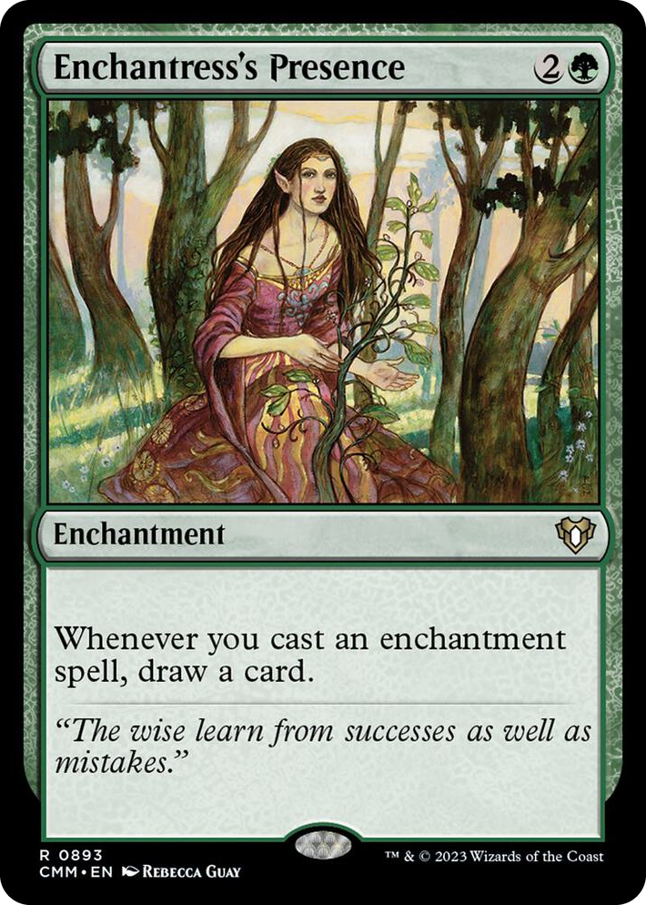 0893 Enchantress's Presence R Commander Masters