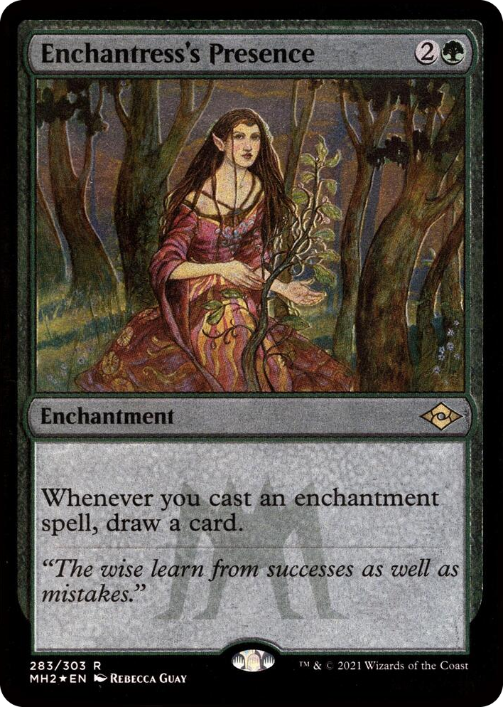 0283 Enchantress's Presence (Foil Etched) R Modern Horizons 2