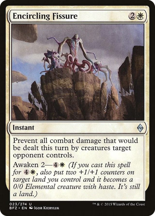 0023 Encircling Fissure U Battle for Zendikar