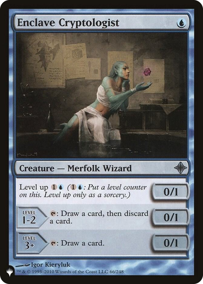Enclave Cryptologist #66 U - The List Reprints Pokemon card