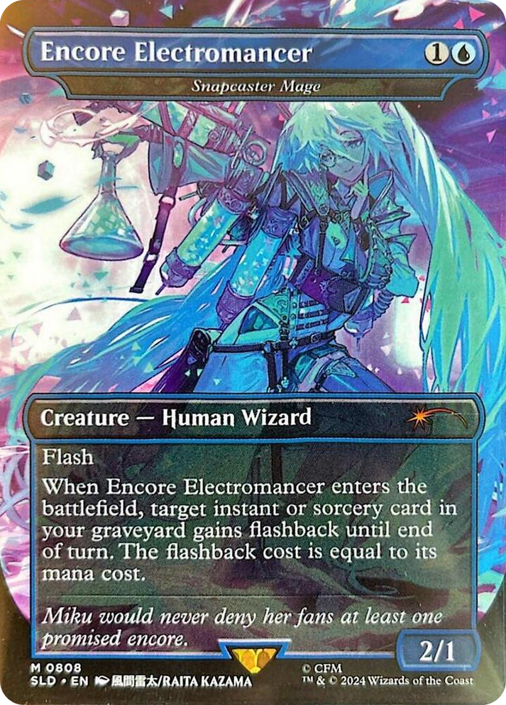 0808 Encore Electromancer - Snapcaster Mage M Secret Lair Drop Series