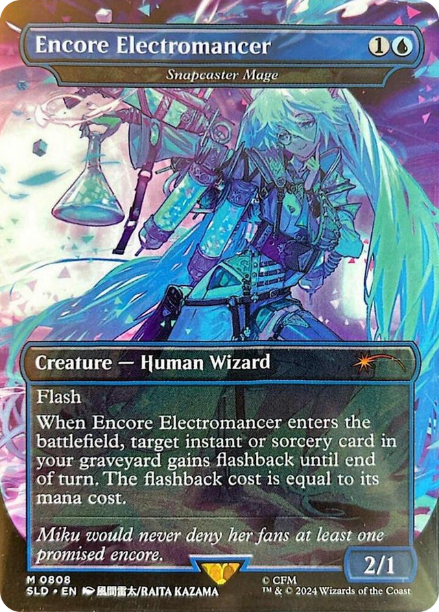 0808 Encore Electromancer - Snapcaster Mage M Secret Lair Drop Series