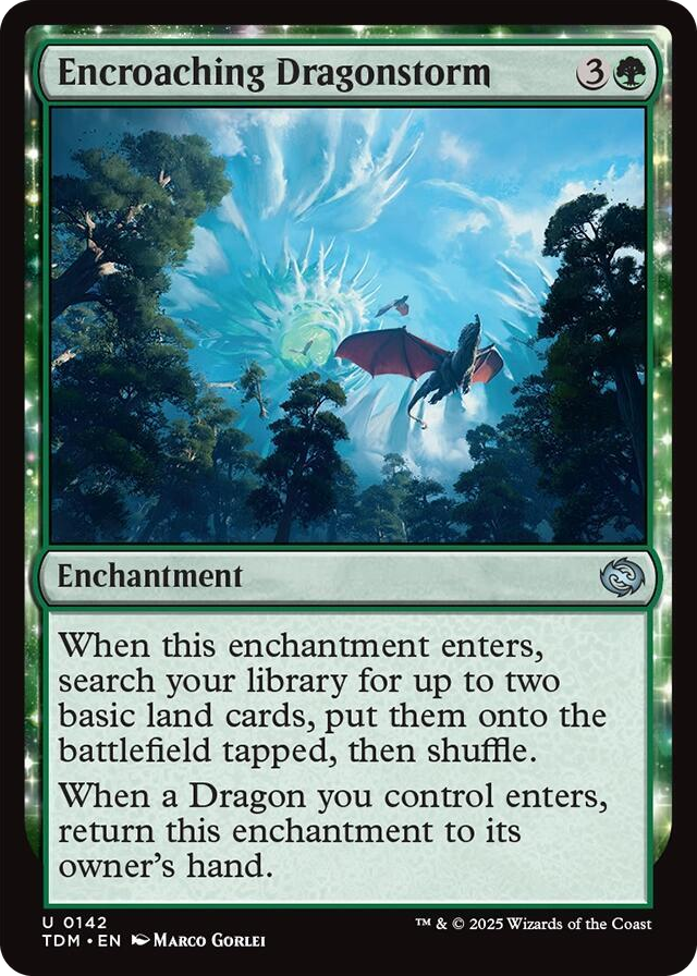 0142 Encroaching Dragonstorm U Dragonstorm
