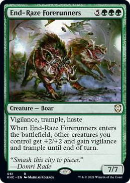 0061 End-Raze Forerunners R Commander: Kaldheim