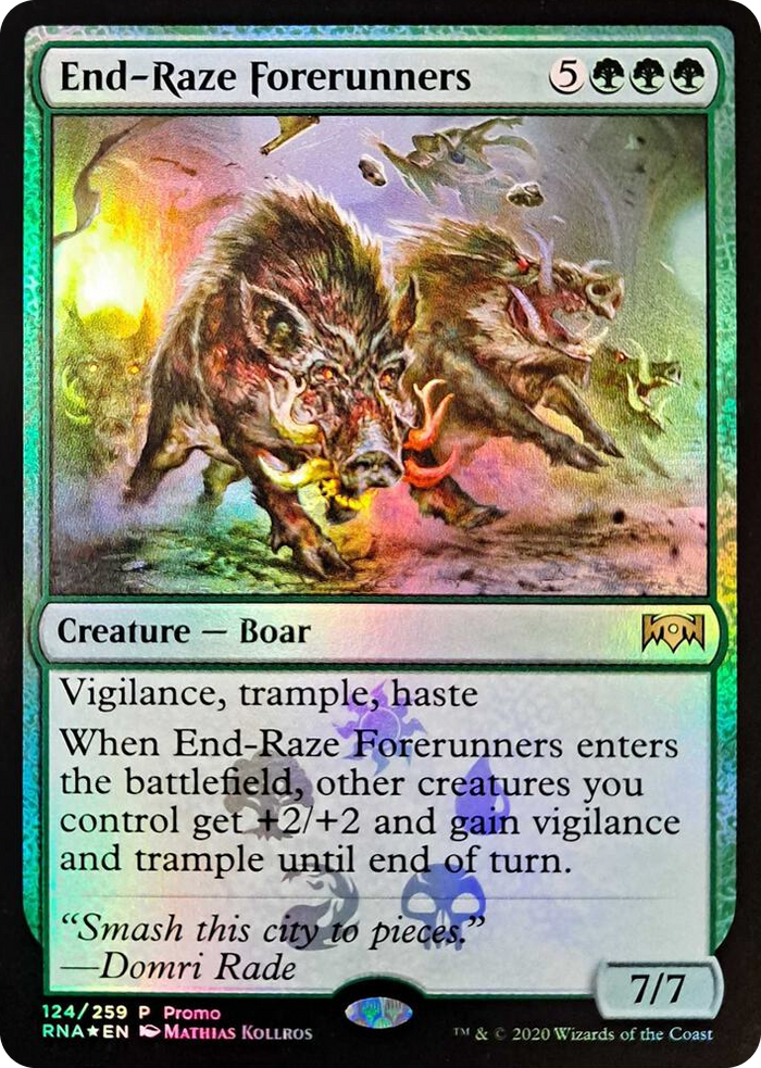 End-Raze Forerunners #124 P - Media Promos Pokemon card