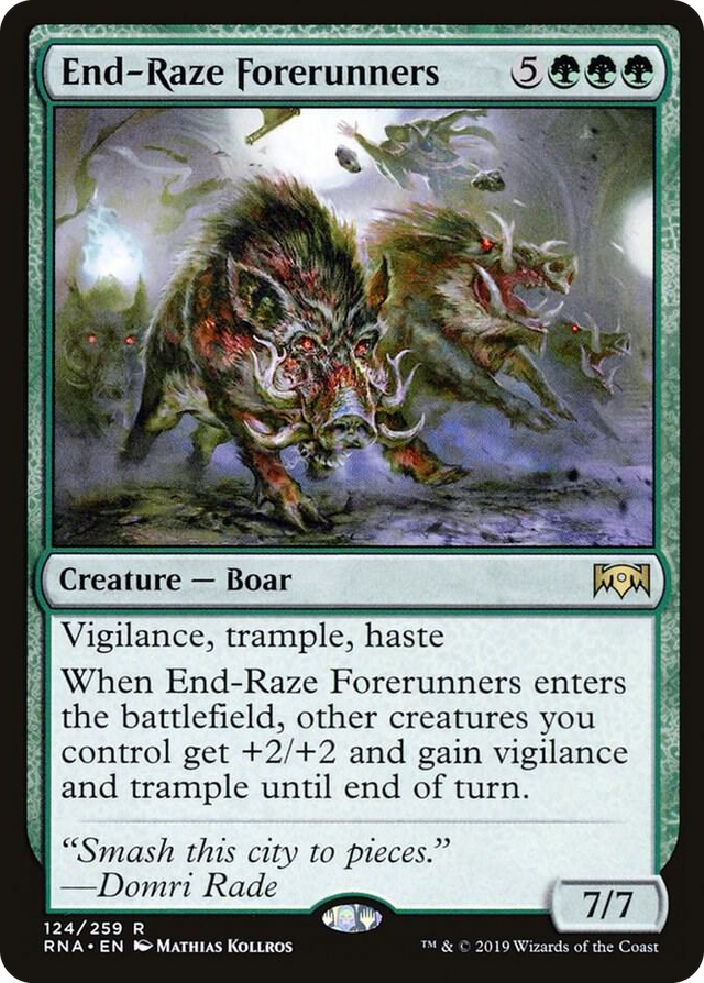 0124 End-Raze Forerunners R Ravnica Allegiance