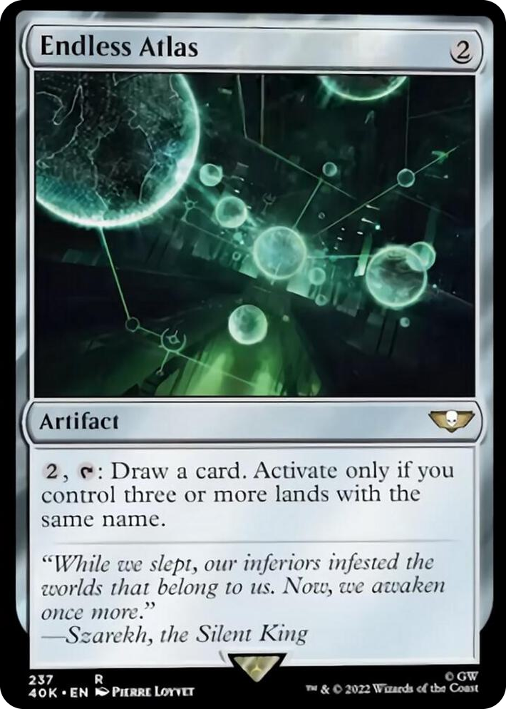 0237 Endless Atlas R Universes Beyond: Warhammer 40,000