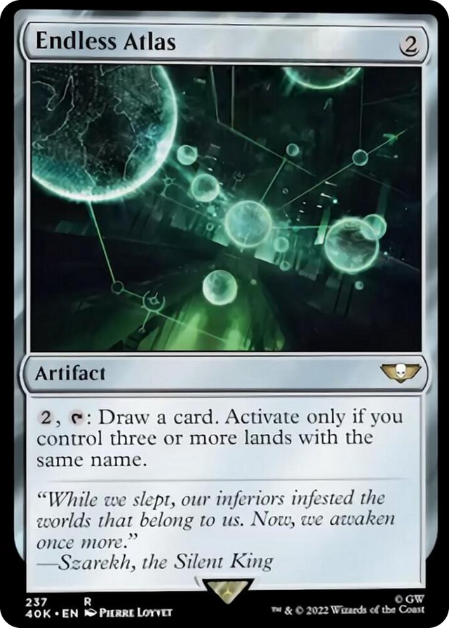 0237 Endless Atlas R Universes Beyond: Warhammer 40,000