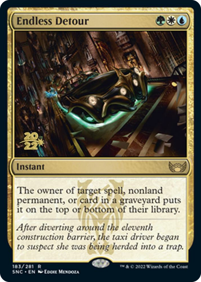 Endless Detour #183 R - Prerelease Cards Pokemon card