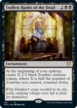 0116 Endless Ranks of the Dead R Commander: Innistrad: Midnight Hunt