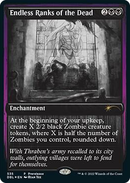 0535 Endless Ranks of the Dead R Prerelease Cards