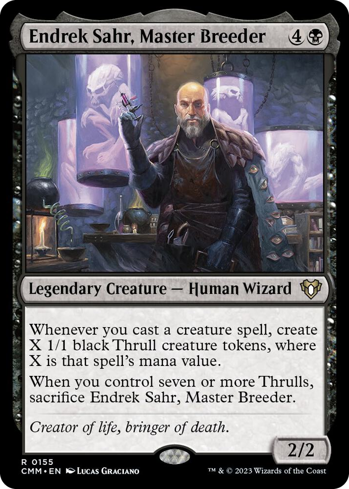 0155 Endrek Sahr, Master Breeder R Commander Masters