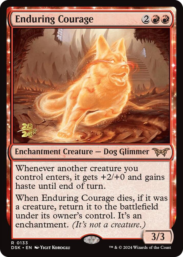 0133 Enduring Courage R Prerelease Cards