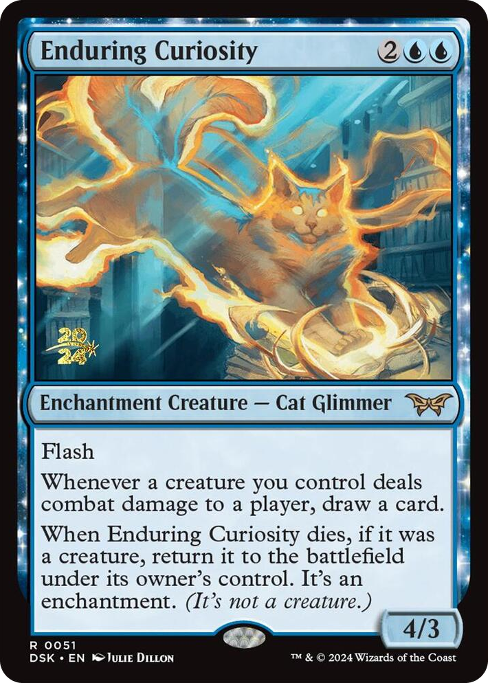 0051 Enduring Curiosity R Prerelease Cards